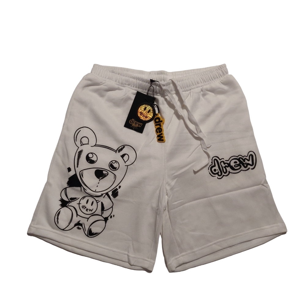drew house theodore sketch sweatshort, off-white - Picture 6 of 10